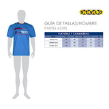 PLAYERA CASUAL CABALLERO POLO PL02125 TEXTIL AZUL