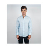 CAMISA 98 COAST AV. HOMBRE CA09066 LINO AZUL CIELO