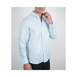 CAMISA 98 COAST AV. HOMBRE CA09066 LINO AZUL CIELO