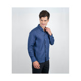 CAMISA 98 COAST AV. HOMBRE CA09071 LINO AZUL