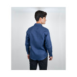 CAMISA 98 COAST AV. HOMBRE CA09071 LINO AZUL
