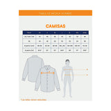 CAMISA 98 COAST AV. HOMBRE CA09071 LINO AZUL