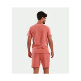 PLAYERA DE TOALLA 98 COAST AV. HOMBRE PL09001 ALGODÓN CORAL