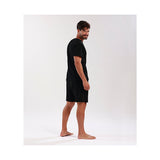 PLAYERA DE TOALLA 98 COAST AV. HOMBRE PL09073 ALGODÓN NEGRO