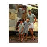 SHORT 98 COAST AV. HOMBRE SH09015 ALGODÓN LINO BCO