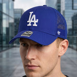 Gorra Brand, color textil azul, talla única