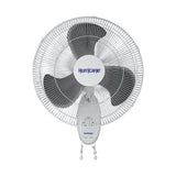 VENTILADOR DE PARED HURRICANE HGC736506 SINTÉTICO BLANCO