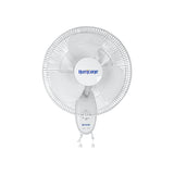 VENTILADOR DE PARED HURRICANE HGC736505 SINTÉTICO BLANCO