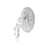 VENTILADOR DE PARED HURRICANE HGC736505 SINTÉTICO BLANCO