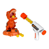 JUGUETE QIYILE CATAPULT DINOSAUR G0222 SINTÉTICO NARANJA