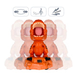 JUGUETE QIYILE CATAPULT DINOSAUR G0222 SINTÉTICO NARANJA