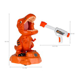 JUGUETE QIYILE CATAPULT DINOSAUR G0222 SINTÉTICO NARANJA