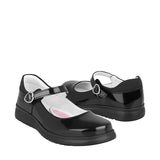 ZAPATOS NIÑA YUYIN 23220 CHAROL NEGRO