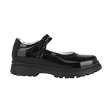 ZAPATOS ESCOLARES NIÑA STYLO 6705 CHAROL NEGRO