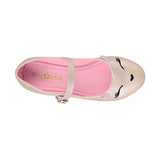 ZAPATOS CASUALES NIÑA MISS PINK 624124 SIMIPIEL ORO