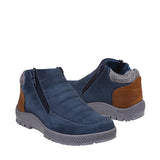 BOTINES CASUALES NIÑO STYLO 4000 BUCK AZUL