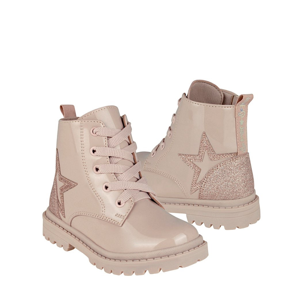 Bambino Botines De Charol Para Niñas Botas Agua Botas Rosa Niña