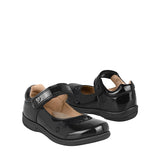 ZAPATOS ESCOLARES NIÑA BAMBINO BM7837-A3 CHAROL NEGRO