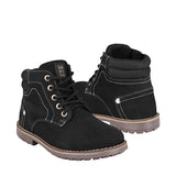 BOTINES CASUALES NIÑO VAVITO V8003 BUCK NEGRO