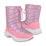 BOTINES DE INVIERNO PARA NIÑA STYLO 21ML801 TEXTIL ROSA