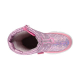 BOTINES DE INVIERNO PARA NIÑA STYLO 21ML801 TEXTIL ROSA