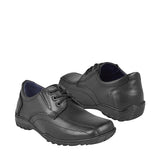 ZAPATOS ESCOLARES PARA NIÑO STYLO 11408 PIEL NEGRO