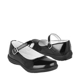 ZAPATOS ESCOLARES NIÑA STYLO 902 CHAROL NEGRO