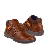 BOTINES NIÑOS STYLO 4004 PIEL CAFÉ