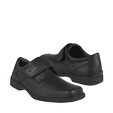 ZAPATOS ESCOLARES NIÑO CHABELO C21-A PIEL NEGRO