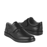 ZAPATOS ESCOLARES NIÑO CHABELO C555-A PIEL NEGRO