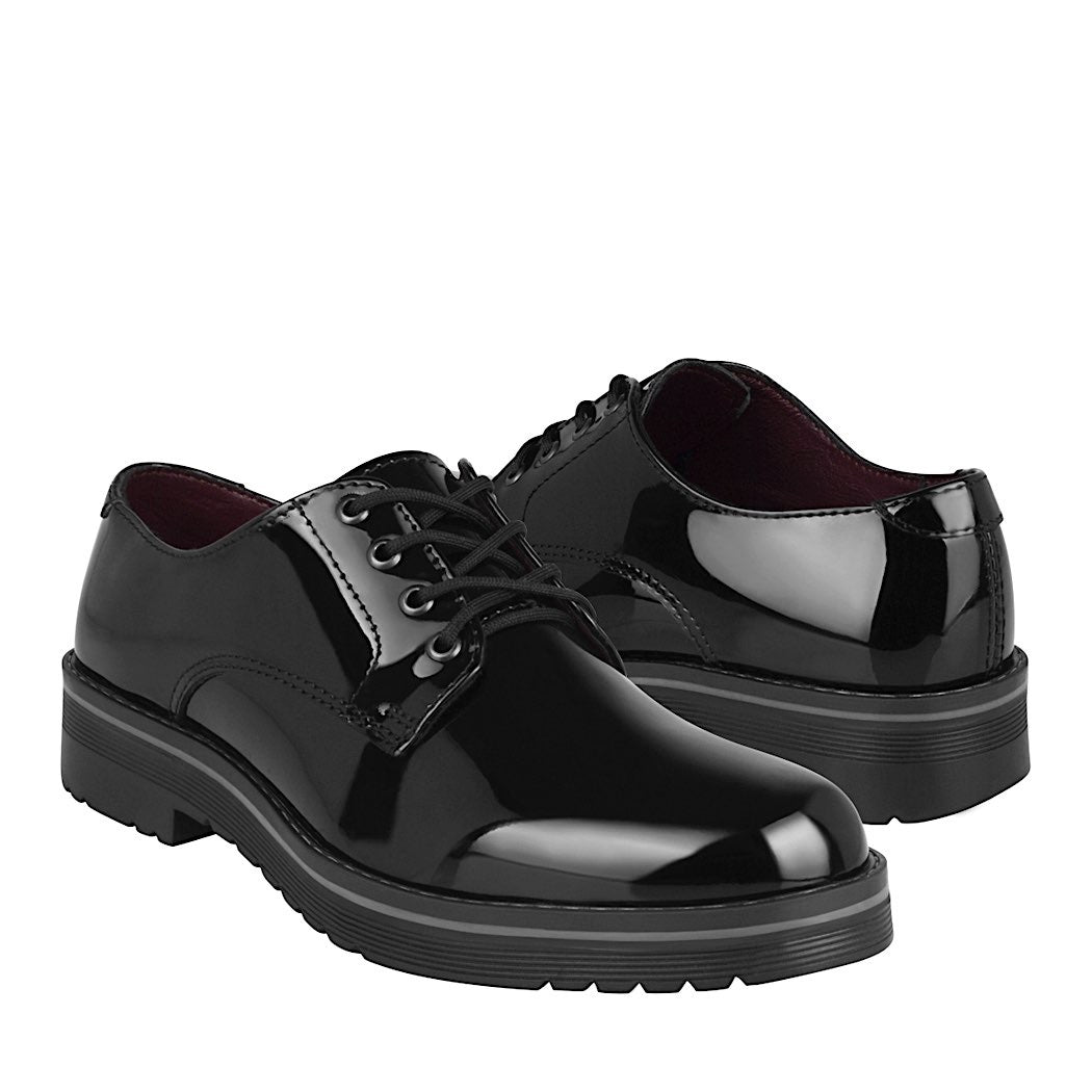 ZAPATOS OXFORD DAMA GREEN LOVE 93120 CHAROL NEGRO Negro 22