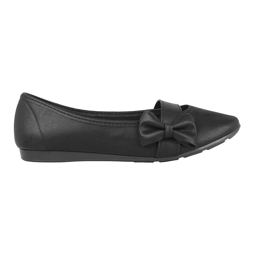 Flats Capa de Ozono para ni a simipiel negro 344133 1 Stylo M xico