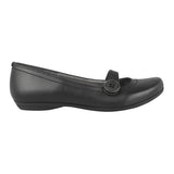 Flats Stylo para mujer simipiel negro 3080