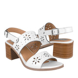 SANDALIAS DAMA STYLO 712 SIMIPIEL BLANCO