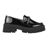 ZAPATOS CASUALES DAMA STYLO 6601 CHAROL NEGRO