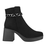 BOTINES DAMA STYLO 733 SUEDE NEGRO