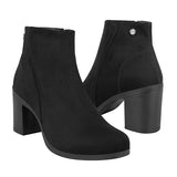 BOTINES DAMA STYLO 721 SUEDE NEGRO