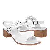 SANDALIAS DAMA STYLO 6013 SIMIPIEL BLANCO
