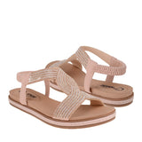 SANDALIAS DAMA NOMADAS 20475 SUEDE ROSA