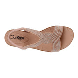 SANDALIAS DAMA NOMADAS 20475 SUEDE ROSA