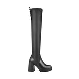 BOTAS DAMA NOMADAS 65022 SIMIPIEL NEGRO