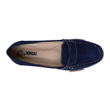 MOCASINES DAMA NOMADAS 23504 TEXTIL AZUL