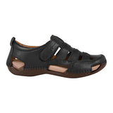 HUARACHES DAMA LOBO SOLO 1943 PIEL NEGRO