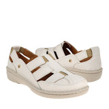 SANDALIAS DAMA LOBO SOLO 4961 PIEL BLANCO