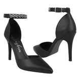 TACONES DAMA CLASBEN LOVE 826222 SIMIPIEL NEGRO