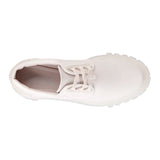 ZAPATOS CASUALES DAMA BABY CATS 824702 SIMIPIEL BLANCO