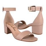 SANDALIAS PARA DAMA CLASBEN LOVE 825961 SIMIPIEL BEIGE