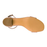 SANDALIAS PARA DAMA CLASBEN LOVE 825961 SIMIPIEL BEIGE