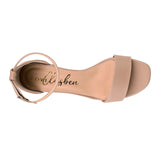 SANDALIAS PARA DAMA CLASBEN LOVE 825961 SIMIPIEL BEIGE