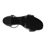 SANDALIAS DAMA CLASBEN LOVE 125931 SIMIPIEL NEGRO